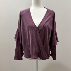 Express Dusty Purple Blouse 👛Host Pick👗